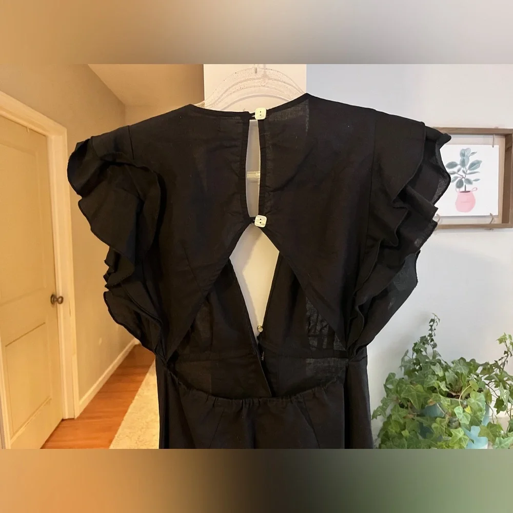 Charlie Holiday Black Midi Dress - Picture 7 of 9